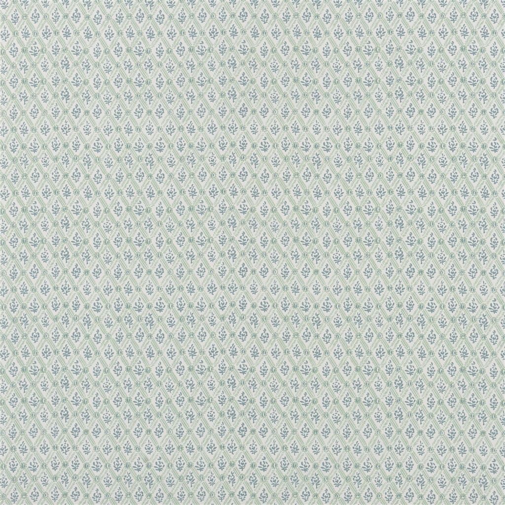 St John Street Trellis Eau de Nil — Designers Guild tyg