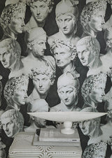 Stoned Romans room setting — Pierre Frey fabric
