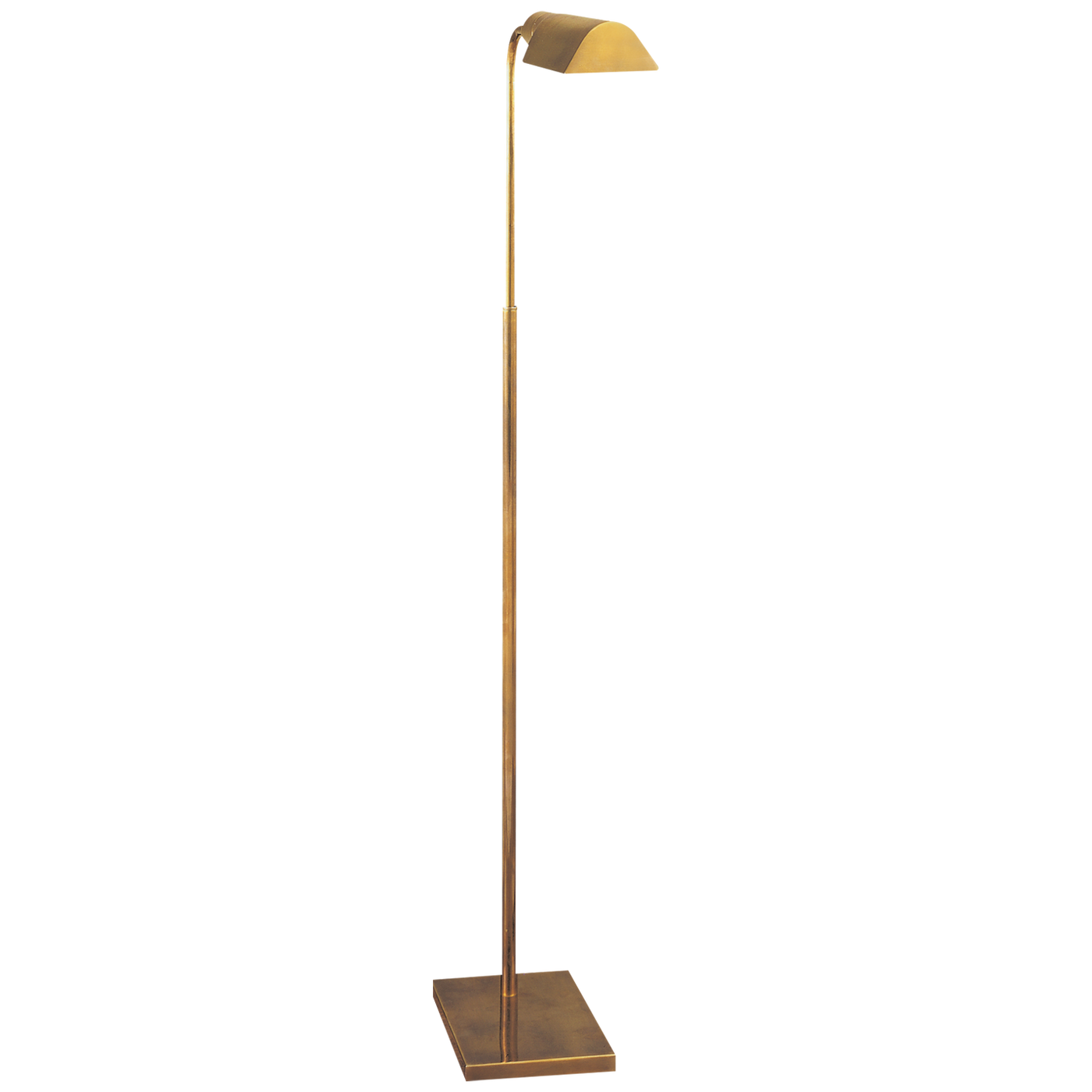 Studio Adjustable Golvlampa Antique-Burnished Brass