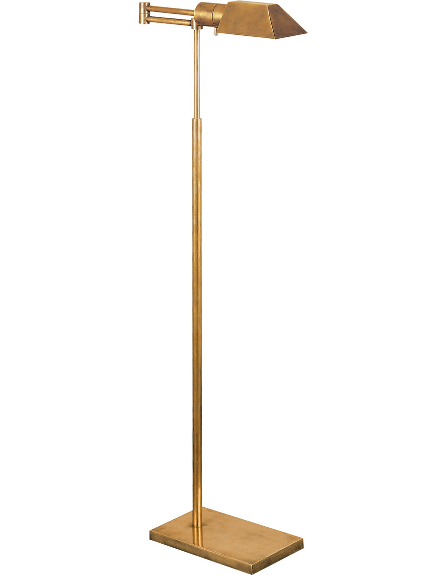 Studio Swing Arm Golvlampa — Visual Comfort