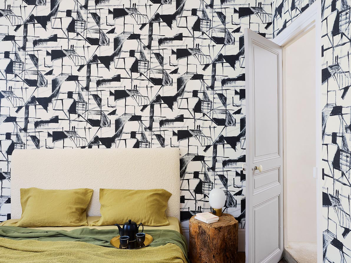 Sumi room setting — Pierre Frey fabric