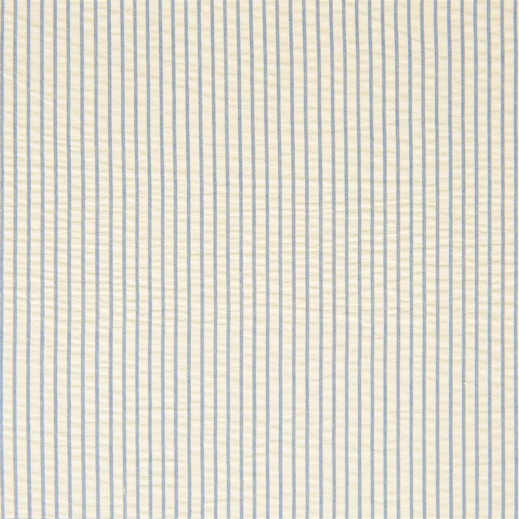 Summertime Seersucker Blue — Ralph Lauren Home tyg