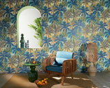 Tahiti room setting — Pierre Frey wallpaper