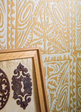 Tamatoa room setting — Pierre Frey wallpaper