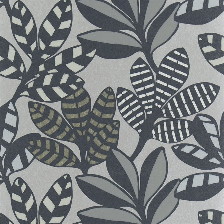 Tanjore Graphite — Designers Guild tapet