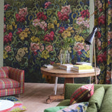 Tapestry Flower Tapet — Designers Guild i miljö