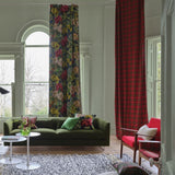Tapestry Flower Tyg — Designers Guild i miljö