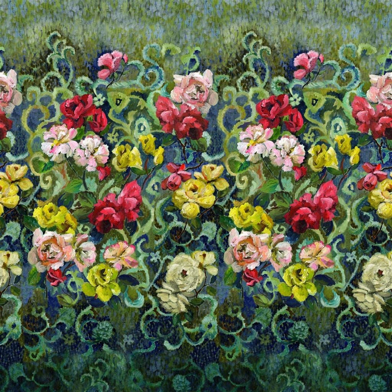 Tapestry Flower Tapet — Designers Guild