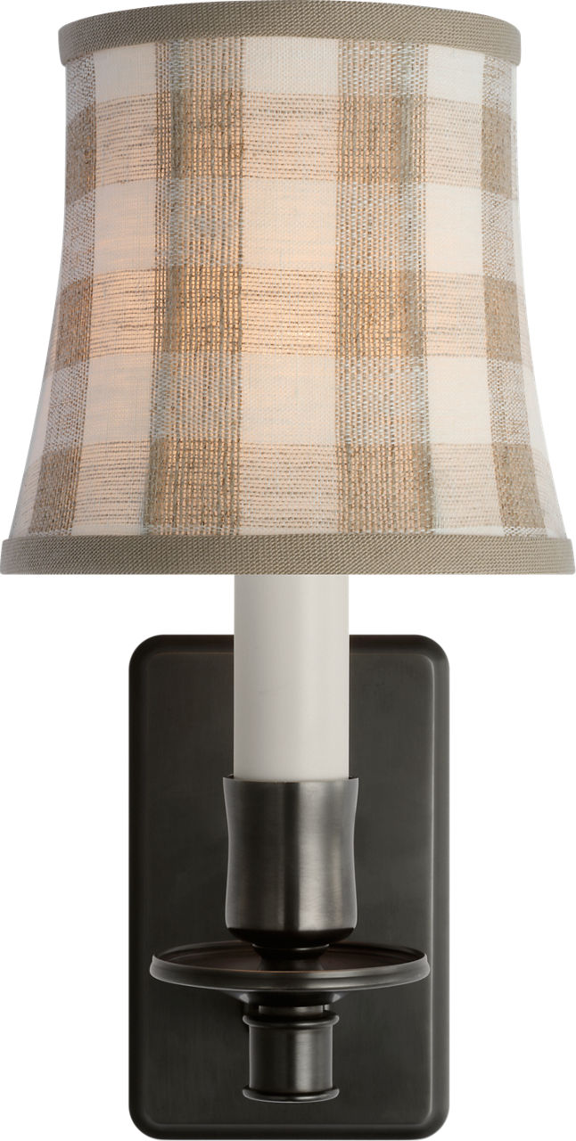 Tara Small Vägglampa — Schumacher for Visual Comfort & Co. detaljbild