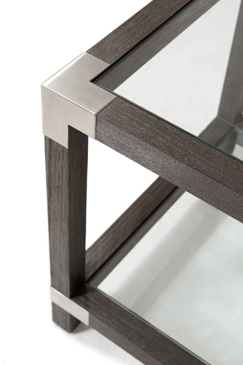 Square Side Table Rayan in Anise - theodore-alexander