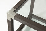 Square Side Table Rayan in Anise - theodore-alexander