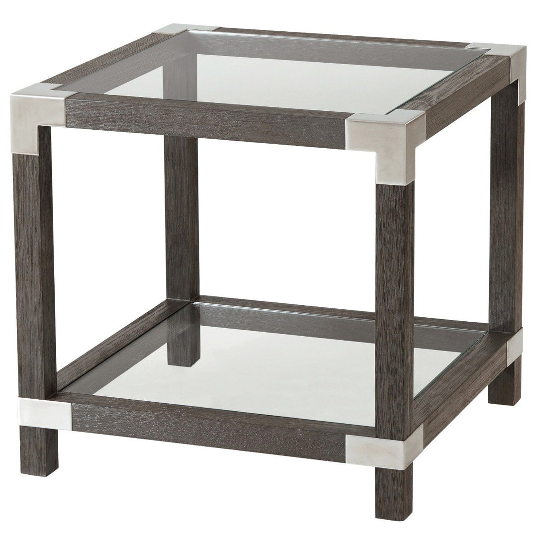 Square Side Table Rayan in Anise - theodore-alexander