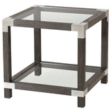 Square Side Table Rayan in Anise - theodore-alexander