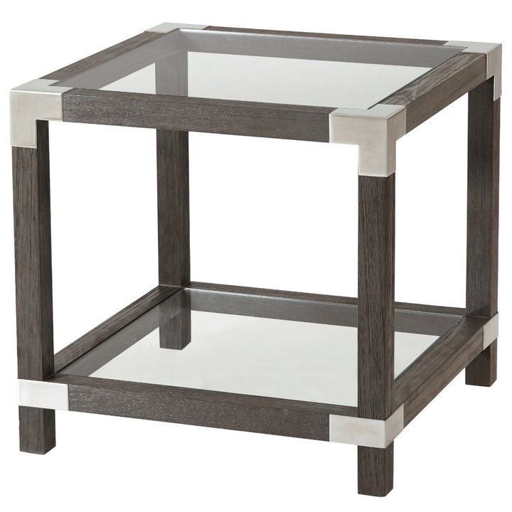 Square Side Table Rayan in Anise - theodore-alexander