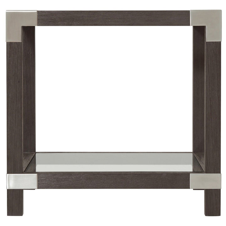 Square Side Table Rayan in Anise - theodore-alexander