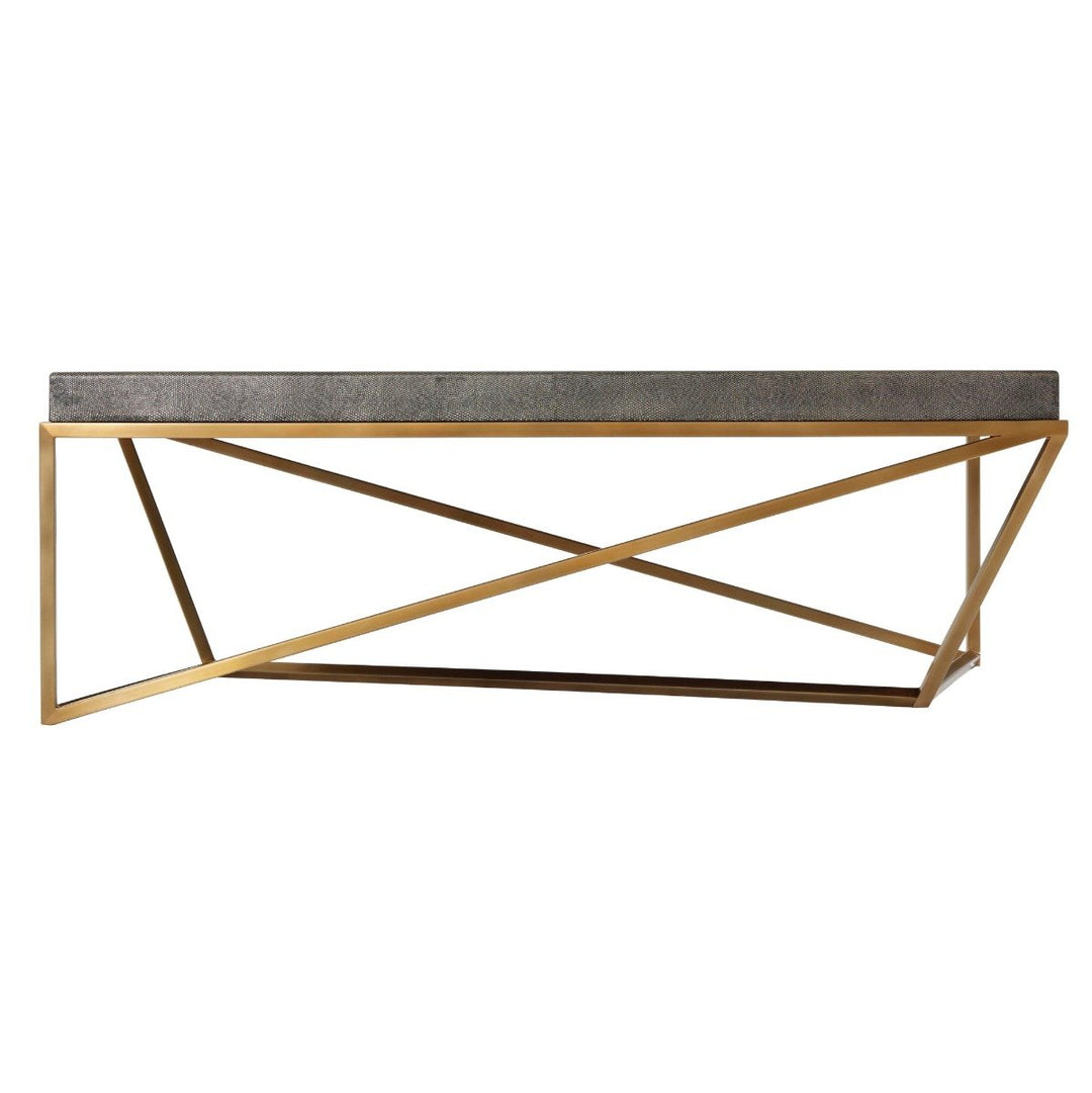 Tray Coffee Table Crazy X in Tempest - theodore-alexander