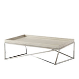 Tray Coffee Table Crazy X in Overcast - theodore-alexander