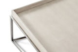 Tray Coffee Table Crazy X in Overcast - theodore-alexander