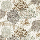 The Brook Wide Width Sage/Linen — Morris & Co tyg