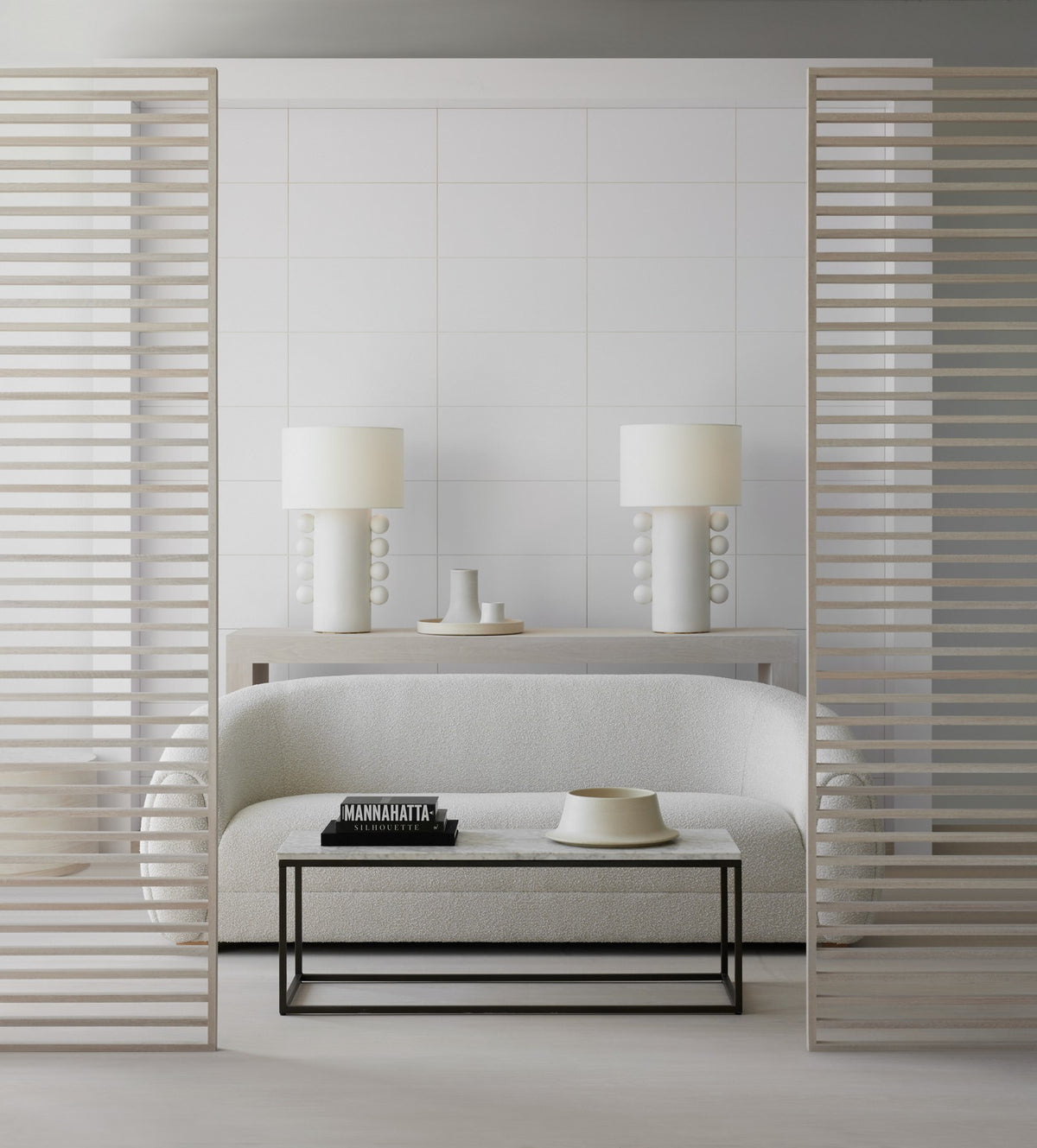 Tiglia Tall Bordslampa — Kelly Wearstler for Visual Comfort & Co. miljöbild