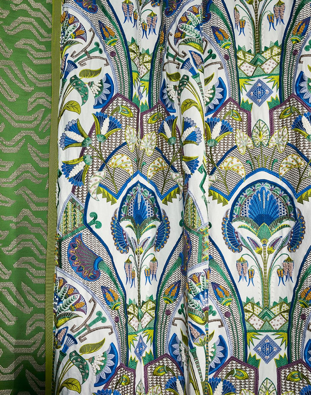 Tigris room setting — Pierre Frey fabric
