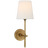 Hand-Rubbed Antique Brass With Linen Shade