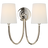 Polished Nickel With Linen Shade