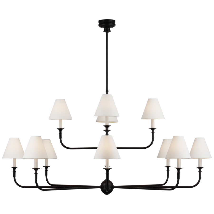 Piaf Taklampa Two-Tier — Thomas O'Brien for Visual Comfort & Co.