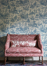 Toile Baptiste Ciel — Lewis & Wood tapet