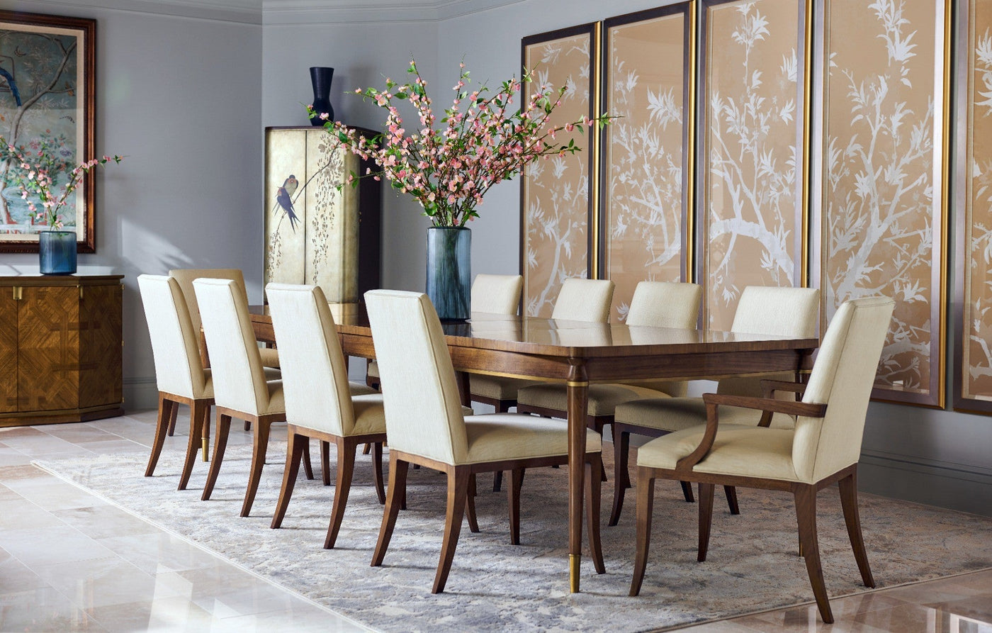 Toulouse Walnut Extending Dining Table 182-305cm
