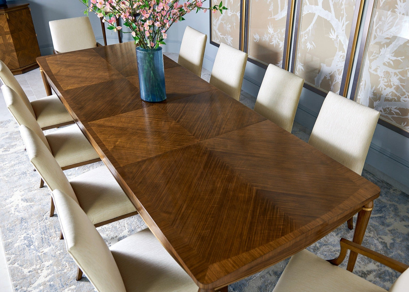 Toulouse Walnut Extending Dining Table 182-305cm