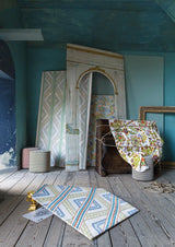 Trapeze room setting — Pierre Frey fabric