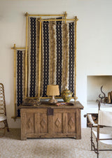 Tuamotu room setting — Pierre Frey fabric