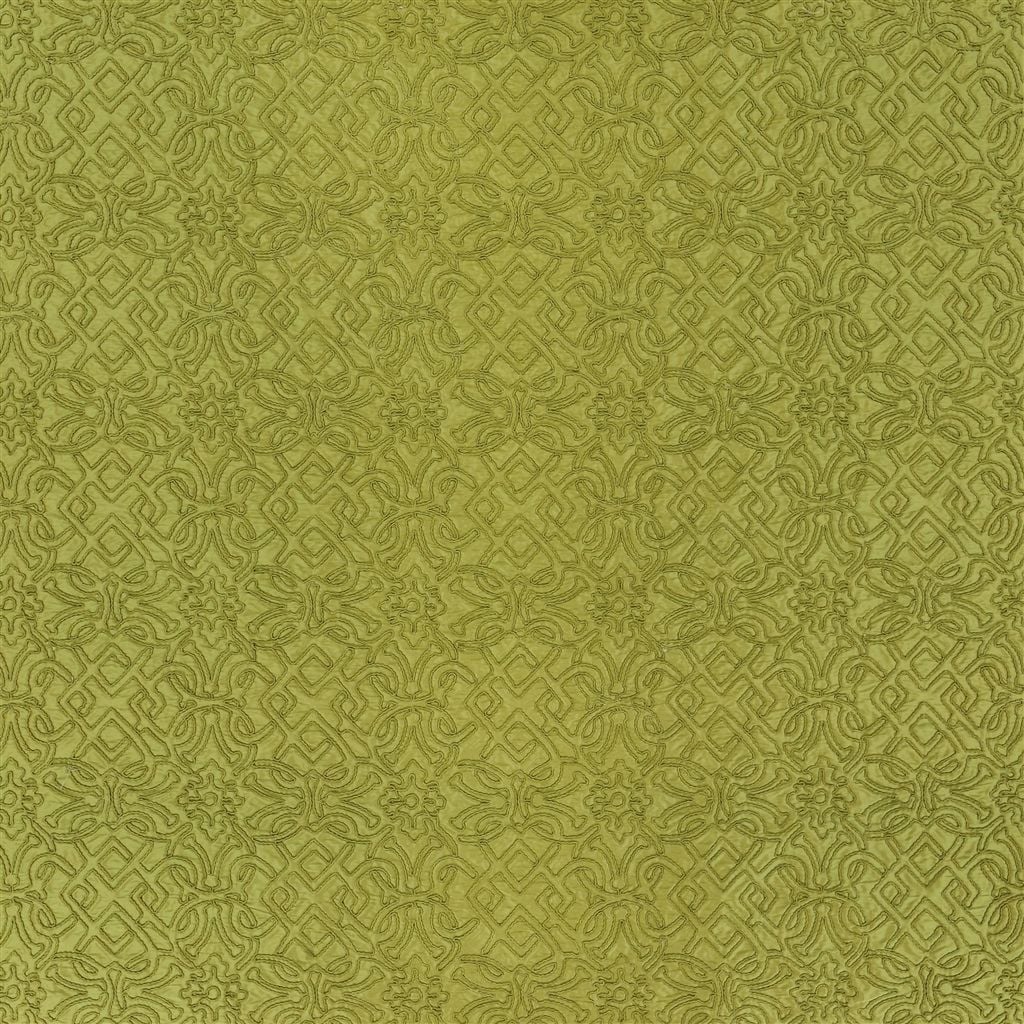 Tudor Trellis Peridot — Designers Guild tyg