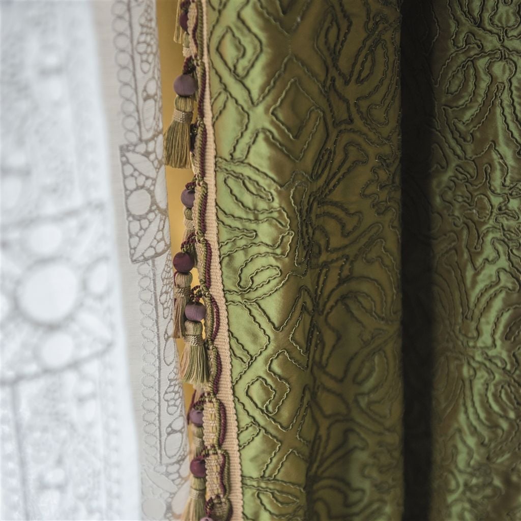 Tudor Trellis Tyg — Designers Guild i miljö