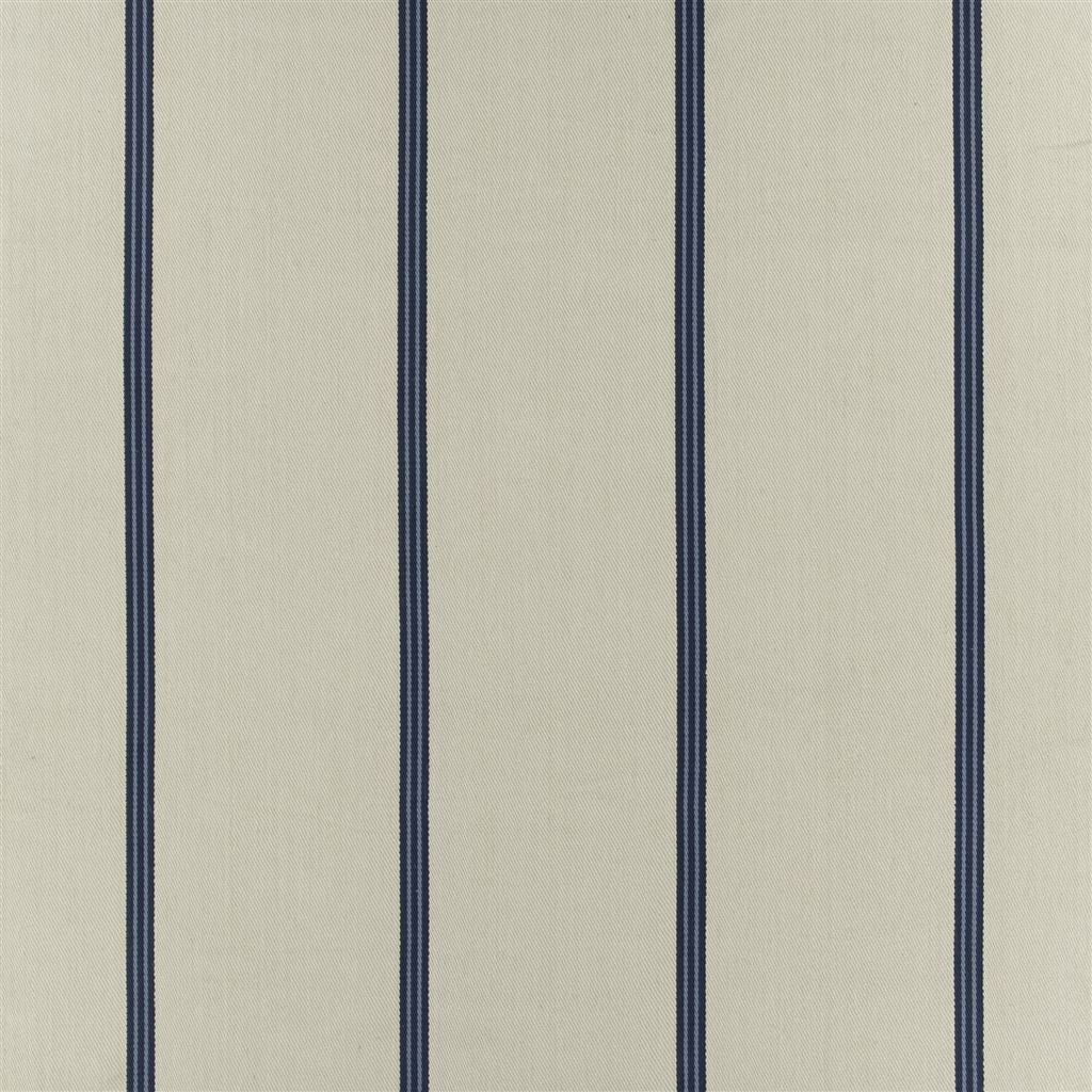 Twinfalls Stripe Blue — Ralph Lauren Home tyg