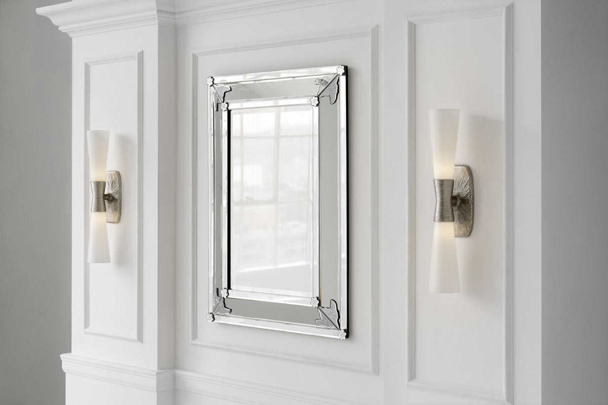 Utopia Large Double Vägglampa — Kelly Wearstler for Visual Comfort & Co. miljöbild