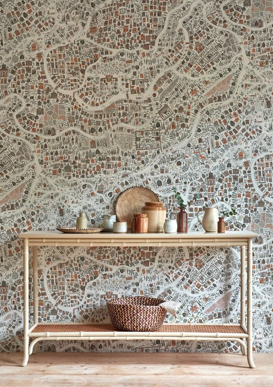 Utopia Satsuma Soot — Lewis & Wood tapet