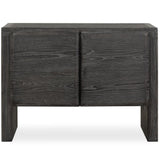 Bierk 2 Door Cabinet in Dark Stain - undefined