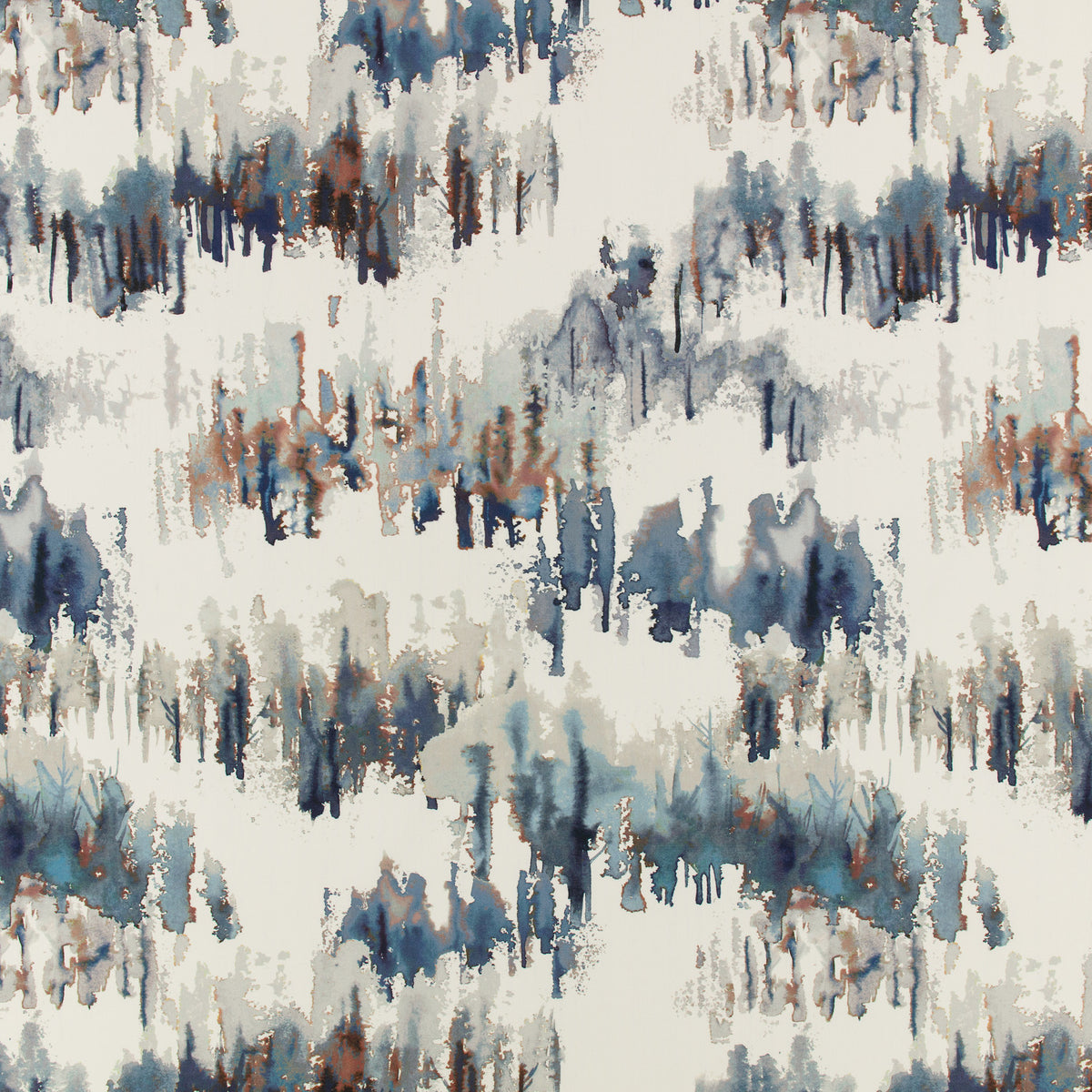 Norrland Outdoor Indigo — Villa Nova tyg