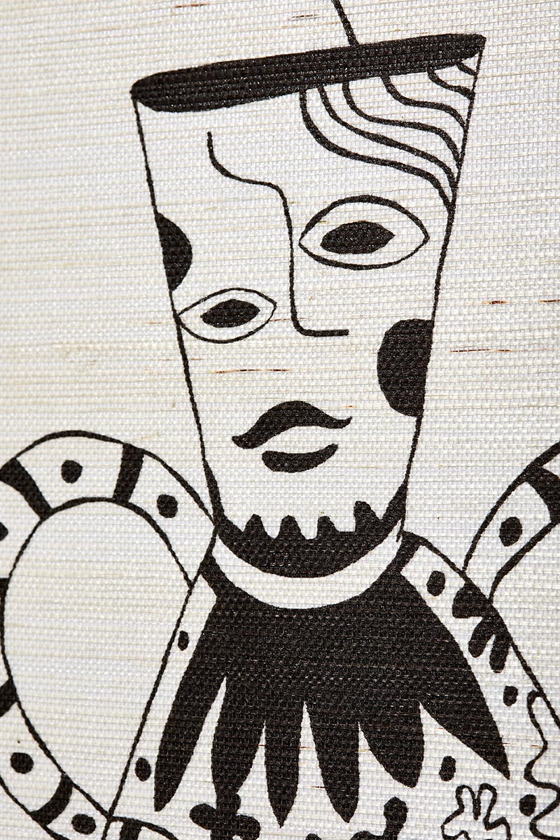 Vases Masqués miljöbild — Pierre Frey tapet