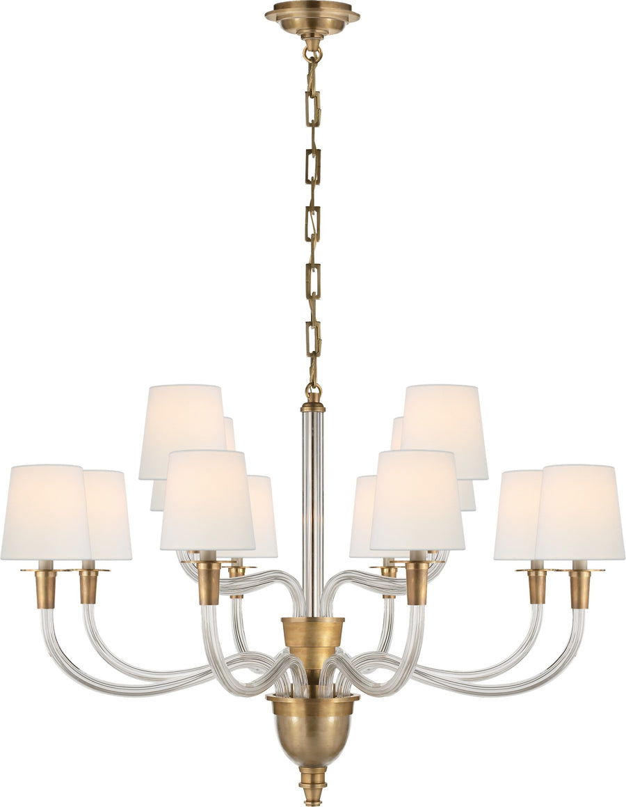 Vivian Large Two-Tier Takkrona — Thomas O'Brien for Visual Comfort & Co.