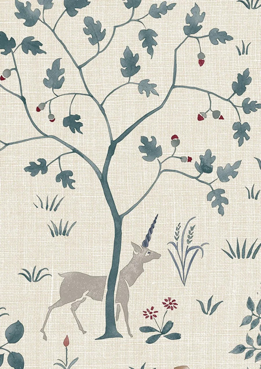 Voysey Park Cluny — Lewis & Wood tapet