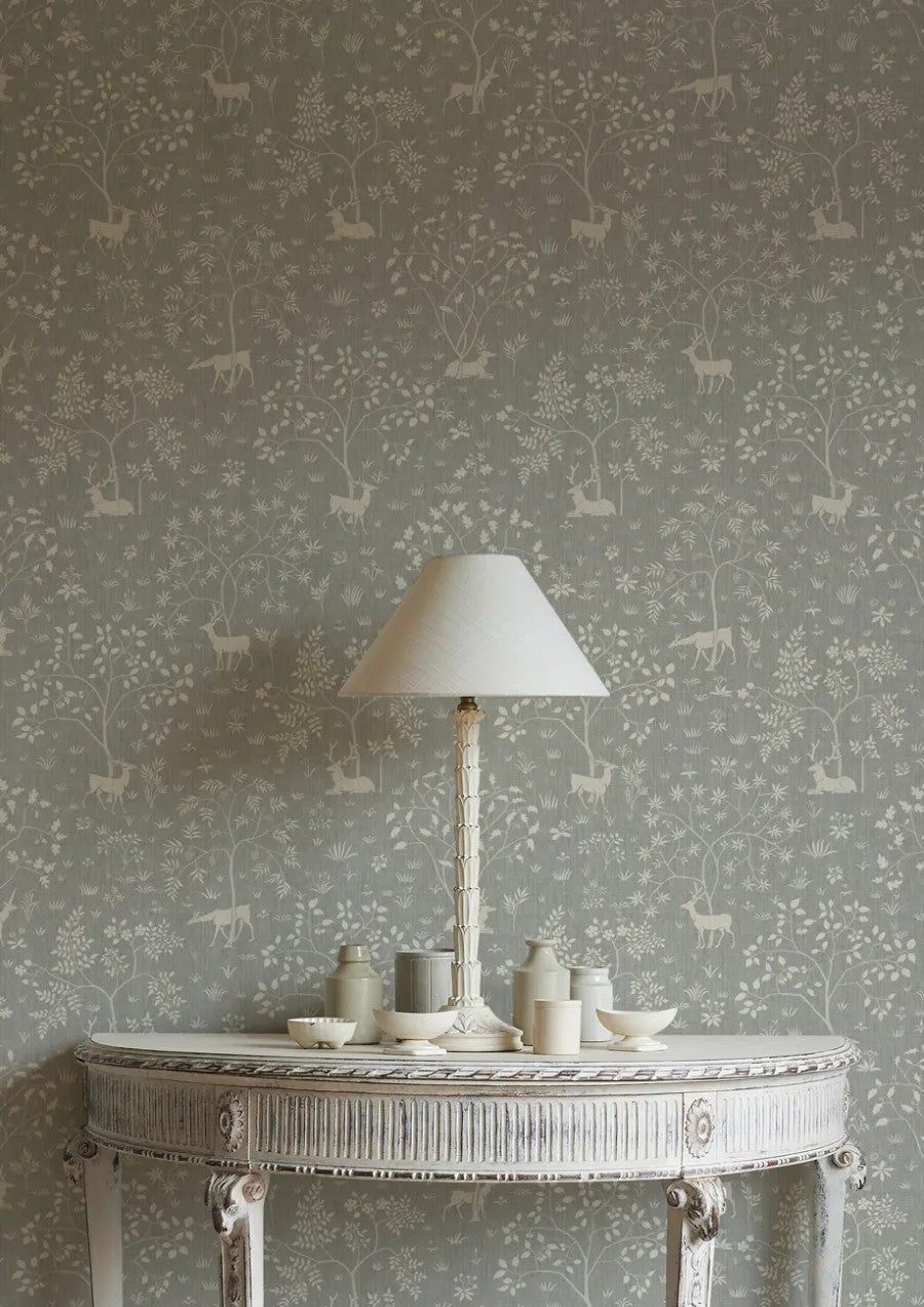 Voysey Park Mineral — Lewis & Wood tapet
