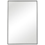 Simple Slim Frame Mirror Black - Keiichi