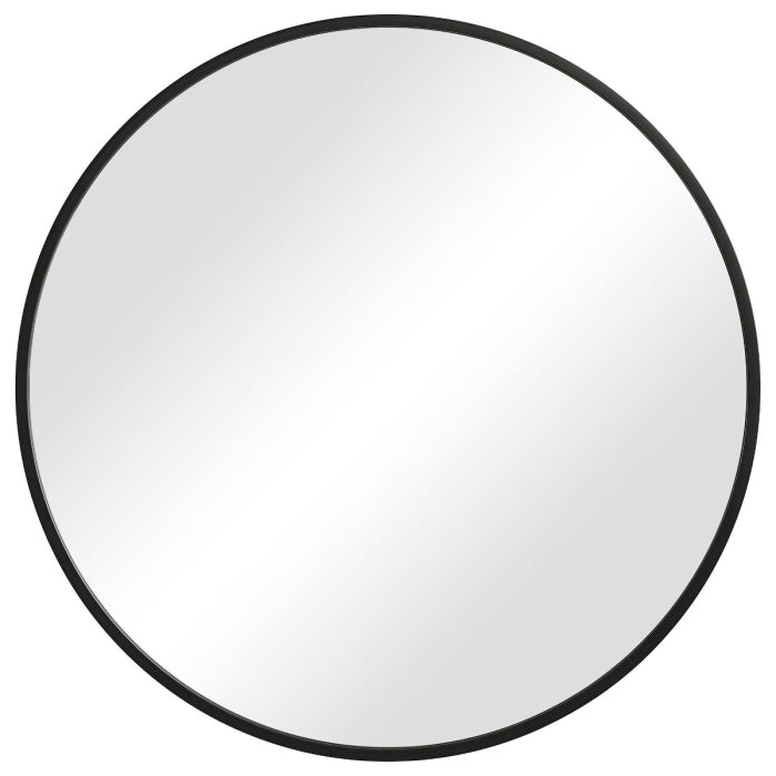 Eve Medium Round Mirror Black - Keiichi