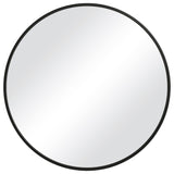 Eve Medium Round Mirror Black - Keiichi