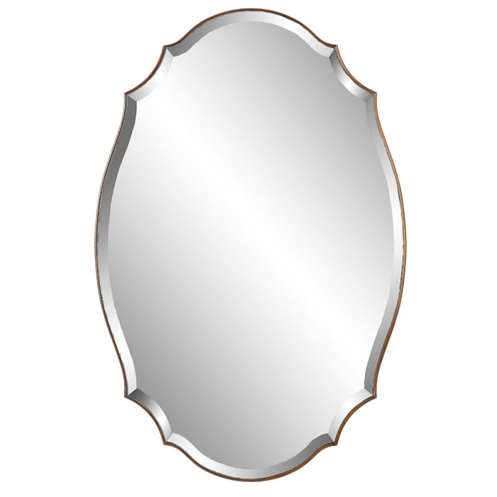 Aida Mirror Bronze & Gold Finish - Keiichi