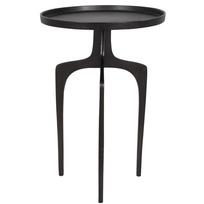Tripod Side Table Black - Keiichi