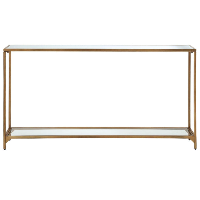 Slimline Console Gold Finish - Keiichi